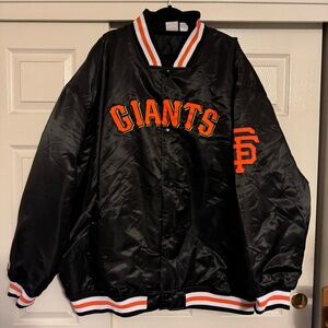 Majestic San Francisco SF Giants Bomber Varsity Jacket